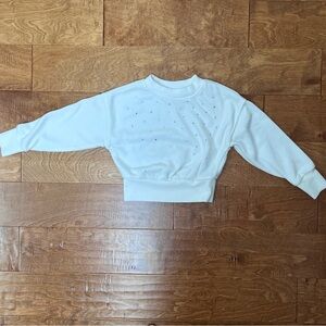 Toddler Girls OshKosh B’Gosh Daydream Fleece Sweatshirt - 4 - Rhinestones